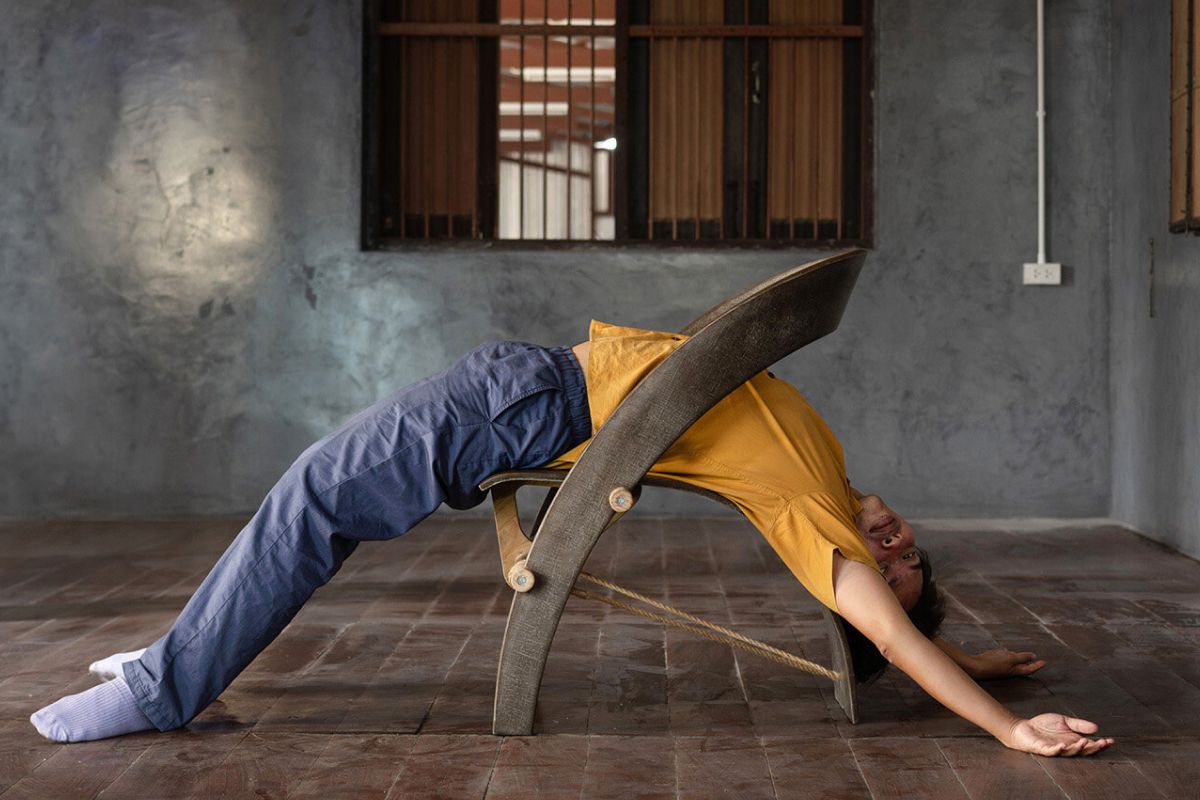 A Study in Counterbalance - Hemp Chair
